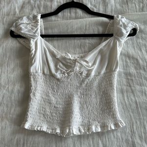Aritzia Wilfred White Blouse - Size XS